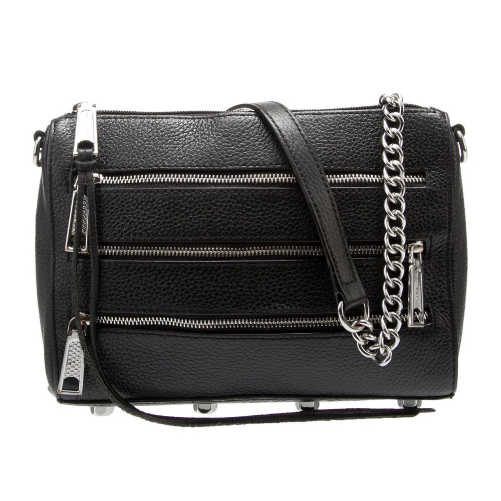 Rebecca Minkoff Crossbody Leather Bag with chain/leather strap